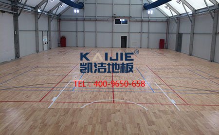 羽毛球場運(yùn)動木地板的施工處理工藝-羽毛球地板