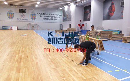 籃球館運(yùn)動木地板施工注意“游擊隊(duì)”-籃球館木地板