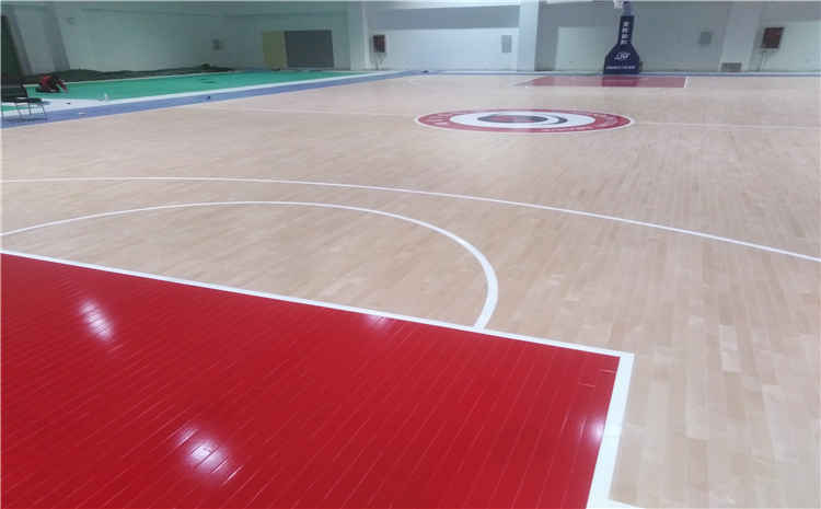 山東宇信公司員工活動中心木地板項(xiàng)目