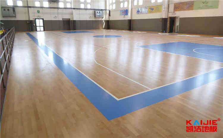 楓樺木NBA籃球場木地板規(guī)格-凱潔地板